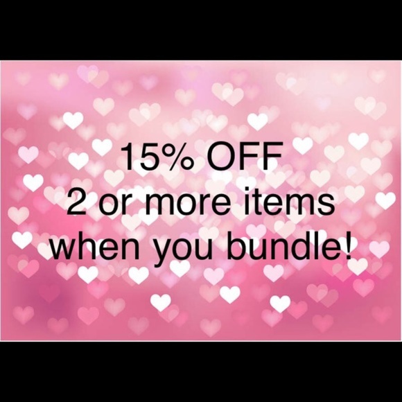 BUNDLE! 15% OFF when you buy 2 items or more! - Picture 1 of 1